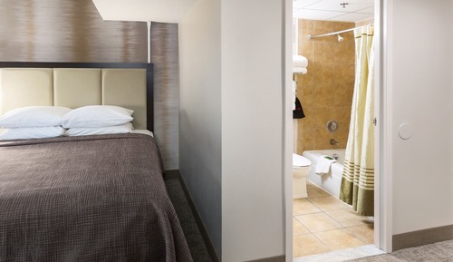 Habitación estándar, 2 camas de matrimonio, vistas a la ciudad