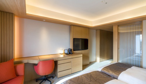 Habitación estándar, 2 camas individuales (Castle View, Walk-in Shower)