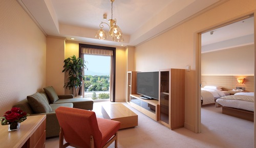 Suite junior, 2 camas individuales (Castle View)