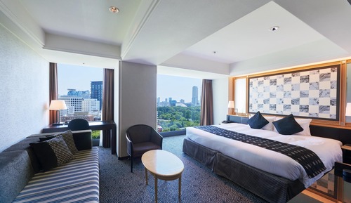 Habitación Deluxe, 1 cama de matrimonio grande, no fumadores (¥5,000 In-House Credit Per Guest)