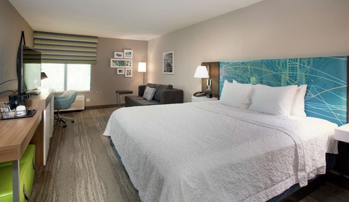 Habitación, 1 cama de matrimonio grande con sofá cama (Study)