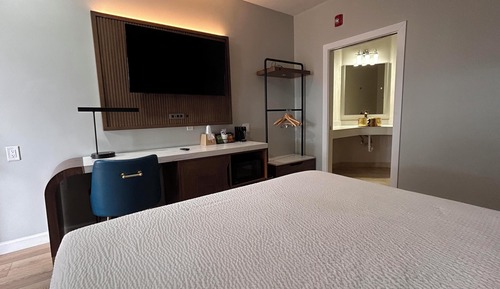 Habitación estándar, 1 cama de matrimonio grande, no fumadores, frigorífico y microondas