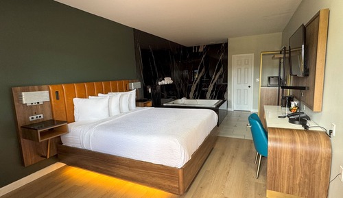 Habitación estándar, 1 cama de matrimonio grande, no fumadores (Walk-in Shower)