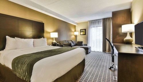 Habitación estándar, 1 cama de matrimonio grande con sofá cama (Upper Floor)