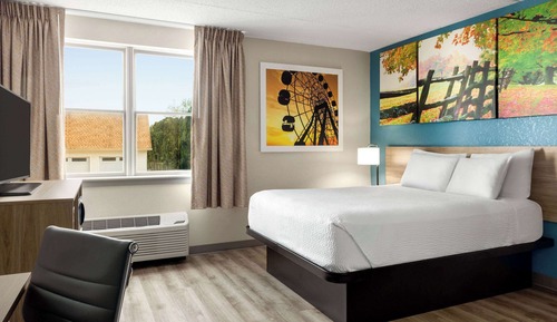 Habitación individual estándar, 1 cama de matrimonio, accesible para personas con discapacidad