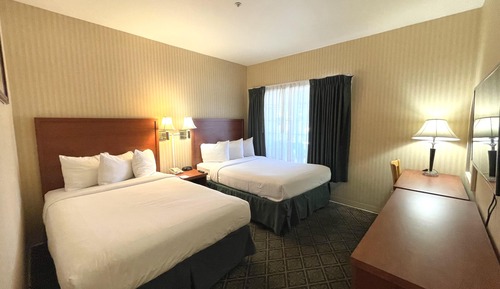 Habitación, 2 camas dobles, accesible para personas con discapacidad, no fumadores