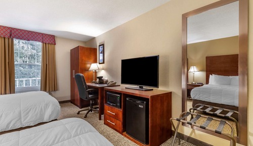 Habitación, 2 camas dobles, accesible para personas con discapacidad, no fumadores