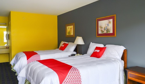 Habitación, 2 camas dobles, fumadores