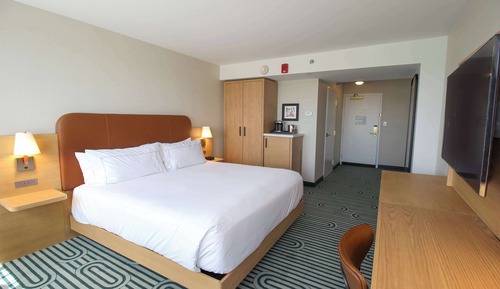 Habitación, 1 cama de matrimonio grande, vistas a la bahía (Mobility & Hearing w/ Bathtub)