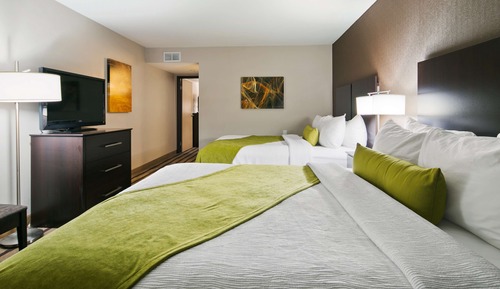 Suite, 2 camas de matrimonio, no fumadores, frigorífico y microondas