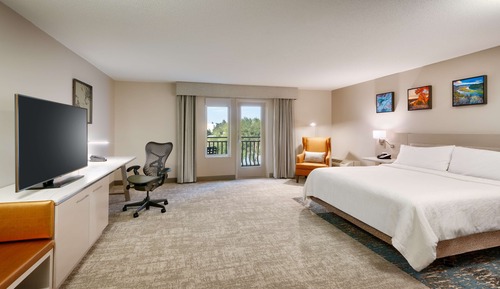 Habitación, 1 cama de matrimonio grande (Hearing, 3x3 Shower)