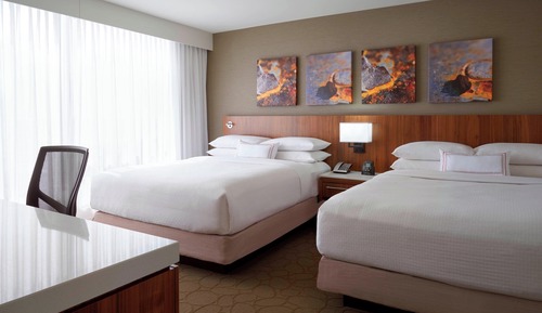 Habitación, 2 camas de matrimonio, no fumadores