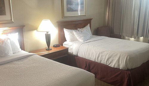 Habitación superior, 2 camas dobles, no fumadores, vistas a la piscina