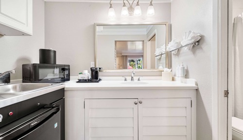 Habitación, 2 camas de matrimonio, no fumadores, cocina básica