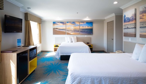 Habitación Deluxe, 2 camas de matrimonio, no fumadores