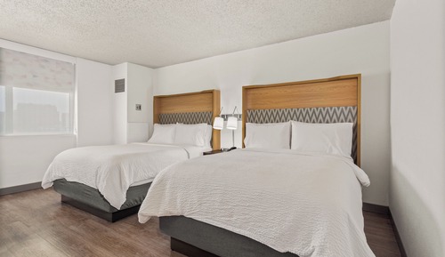 Habitación estándar, 2 camas de matrimonio (Minifridge)