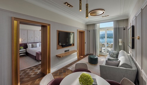 Suite, terraza, vistas al lago