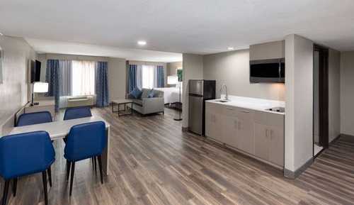 Suite estudio, 2 camas de matrimonio, no fumadores (Efficiency)