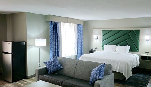 Suite estudio, 1 cama de matrimonio grande