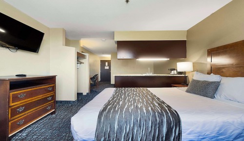 Habitación estándar, 1 cama de matrimonio, no fumadores, frigorífico y microondas (with Sofabed)