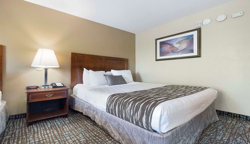 Habitación estándar, 2 camas de matrimonio, no fumadores, frigorífico y microondas