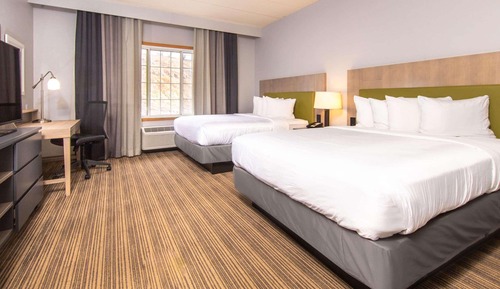 Habitación, 2 camas de matrimonio, accesible para personas con discapacidad, no fumadores