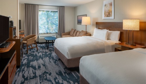 Habitación, 2 camas de matrimonio