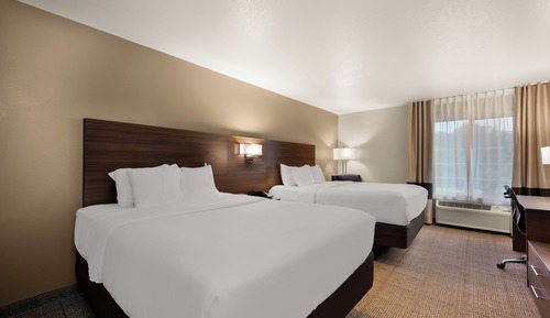 Habitación estándar, 2 camas de matrimonio, no fumadores