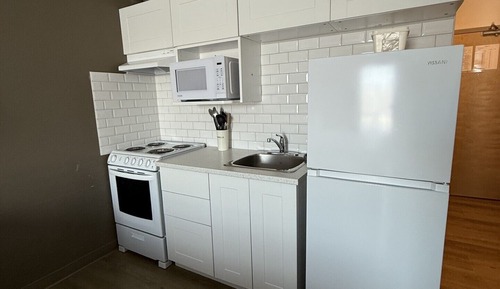 Habitación, 1 cama de matrimonio grande, no fumadores, cocina básica