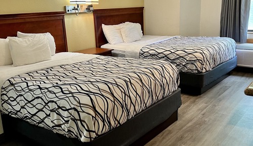 Habitación estándar, 2 camas de matrimonio, no fumadores