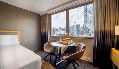 Habitación Deluxe doble, 2 camas dobles (City Skyline)