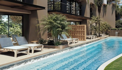 Habitación, 2 camas dobles, no fumadores, frente al mar