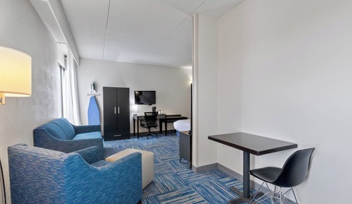 Habitación Deluxe, 1 cama de matrimonio grande con sofá cama, no fumadores