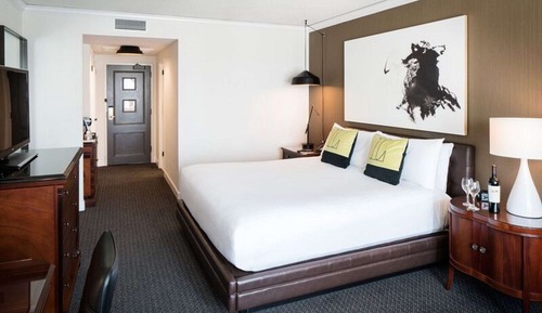 Suite, 1 cama de matrimonio grande, accesible para personas con discapacidad (Hearing)