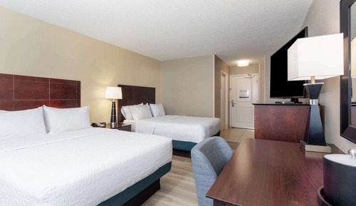 Habitación, 2 camas de matrimonio, no fumadores