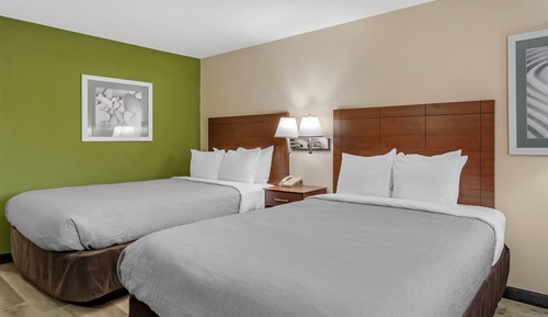 Habitación, 2 camas de matrimonio, accesible para personas con discapacidad, no fumadores