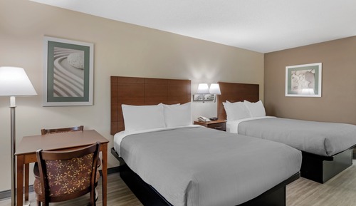 Habitación estándar, 2 camas de matrimonio, no fumadores