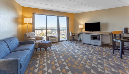 Suite, 1 cama de matrimonio grande (Additional Living Area)