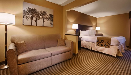 Suite Deluxe, 1 cama de matrimonio grande con sofá cama, no fumadores (with Sofabed)