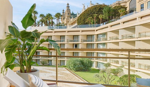 Suite junior, 2 camas dobles, vistas al jardín