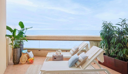 Habitación Signature, 2 camas de matrimonio, vistas al mar