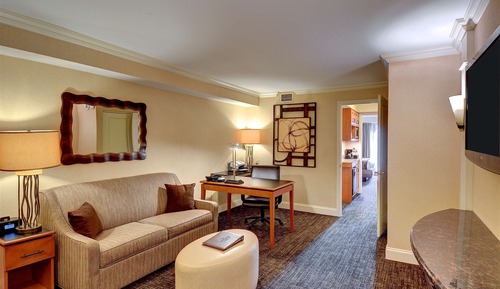 Suite, 1 cama de matrimonio grande, no fumadores, frigorífico y microondas (with Sofabed)