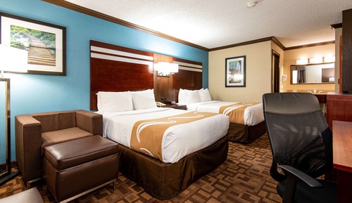 Habitación, 2 camas dobles, fumadores