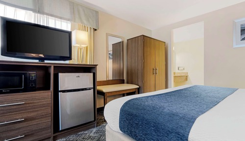 Suite, 1 cama de matrimonio grande, no fumadores, frigorífico y microondas