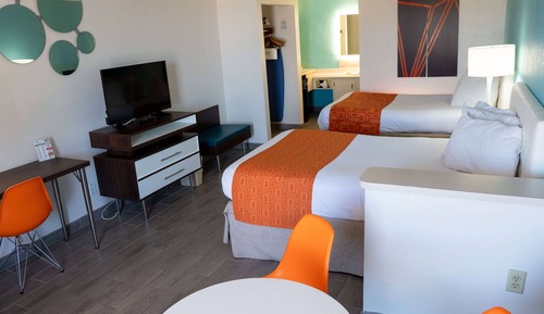 Habitación, 2 camas dobles, no fumadores