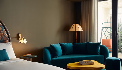 Estudio, 1 cama de matrimonio grande