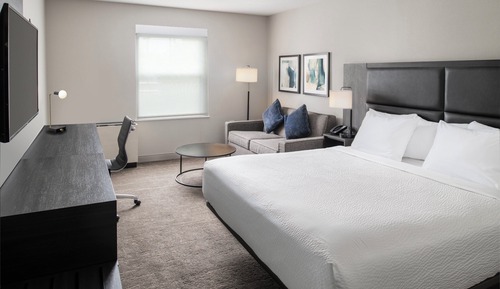 Habitación estándar, 1 cama de matrimonio grande con sofá cama