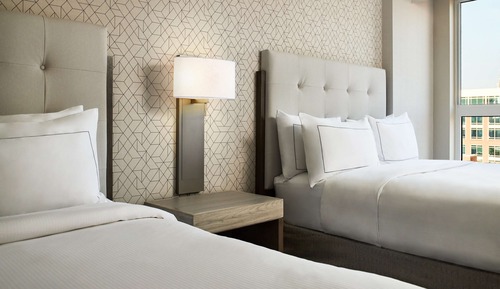 Suite estudio, 2 camas de matrimonio