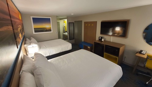 Habitación estándar, 2 camas de matrimonio