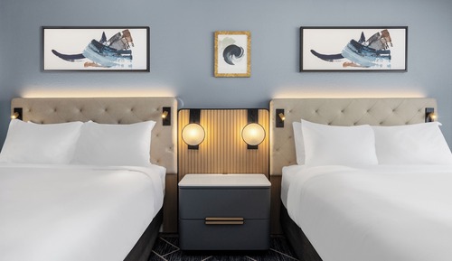 Habitación Premium, 2 camas de matrimonio